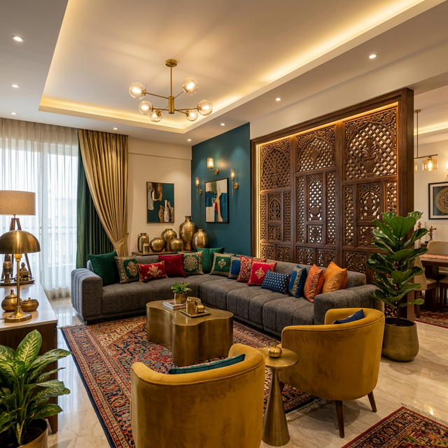 Contemporary Indian interior design