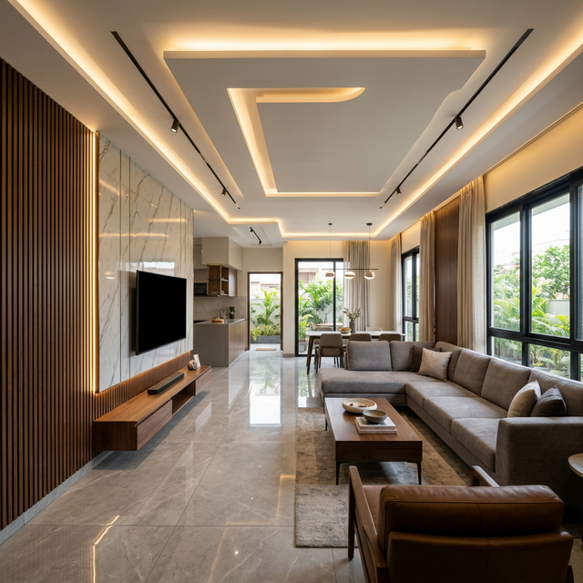 Civil + Soft Furnishing